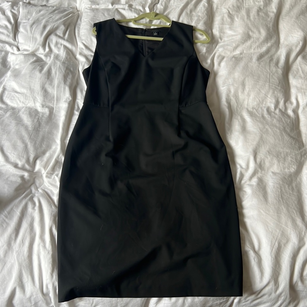 Ann Taylor factory black work dress